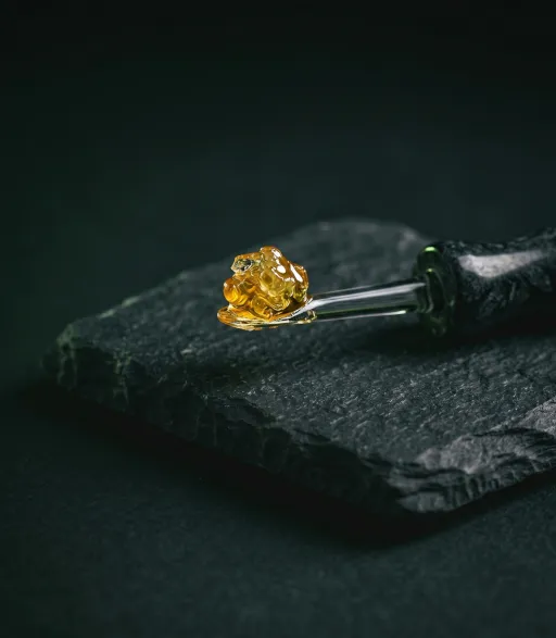 Cannabis concentrates including shatter, resin and rosin at a Toronto legal dispensary