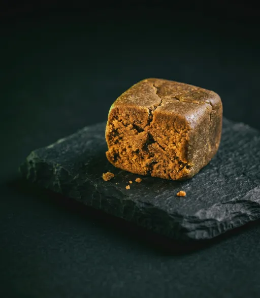 Pressed hash at Hi Class Cannabis, a legal cannabis store in Toronto