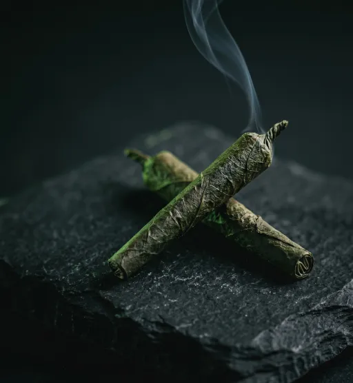 Cannabis pre-roll joints at Hi Class Cannabis, a Toronto legal dispensary